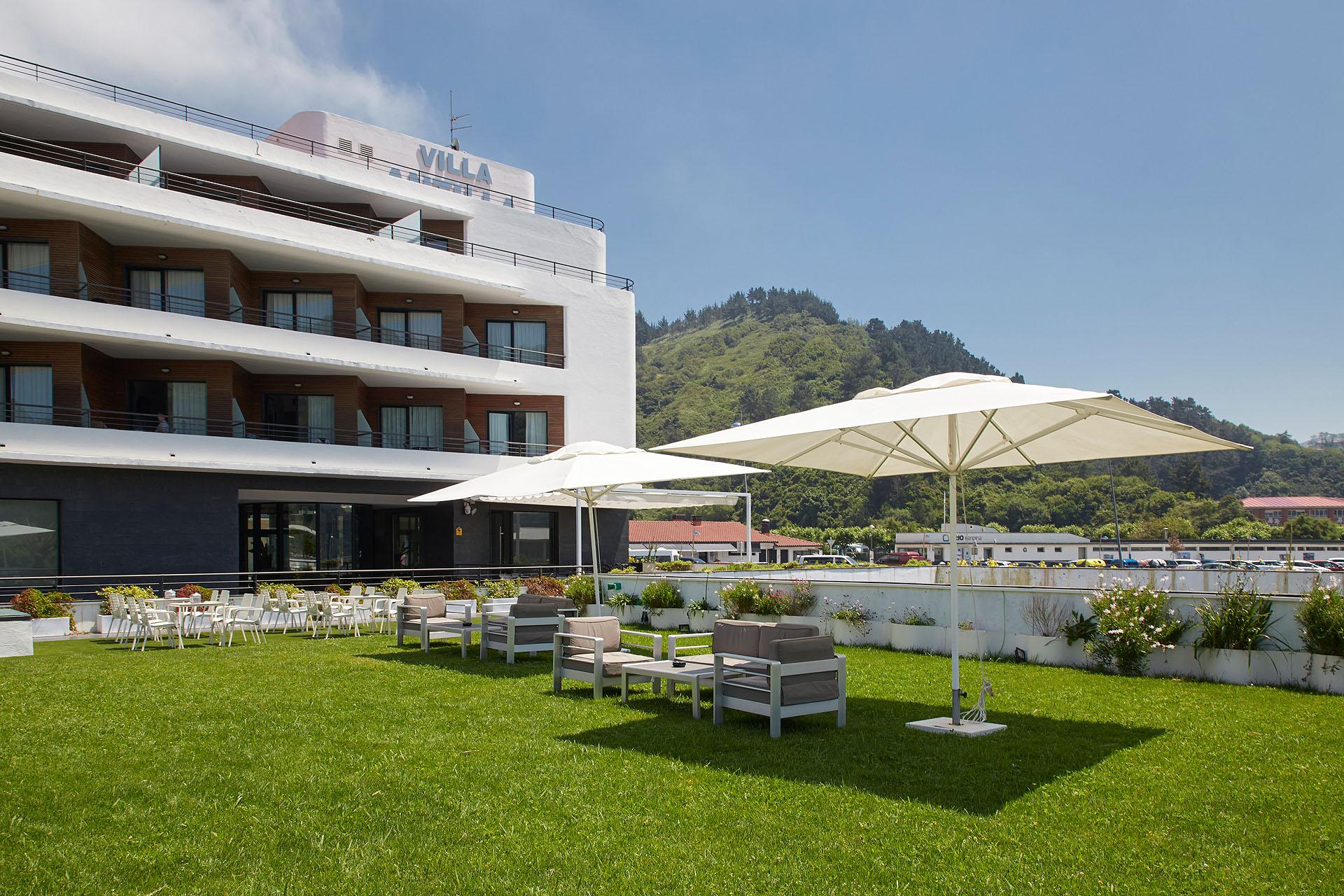 Hotel & Thalasso Villa Antilla - Habitaciones Con Terraza - Thalasso Incluida Orio Eksteriør billede