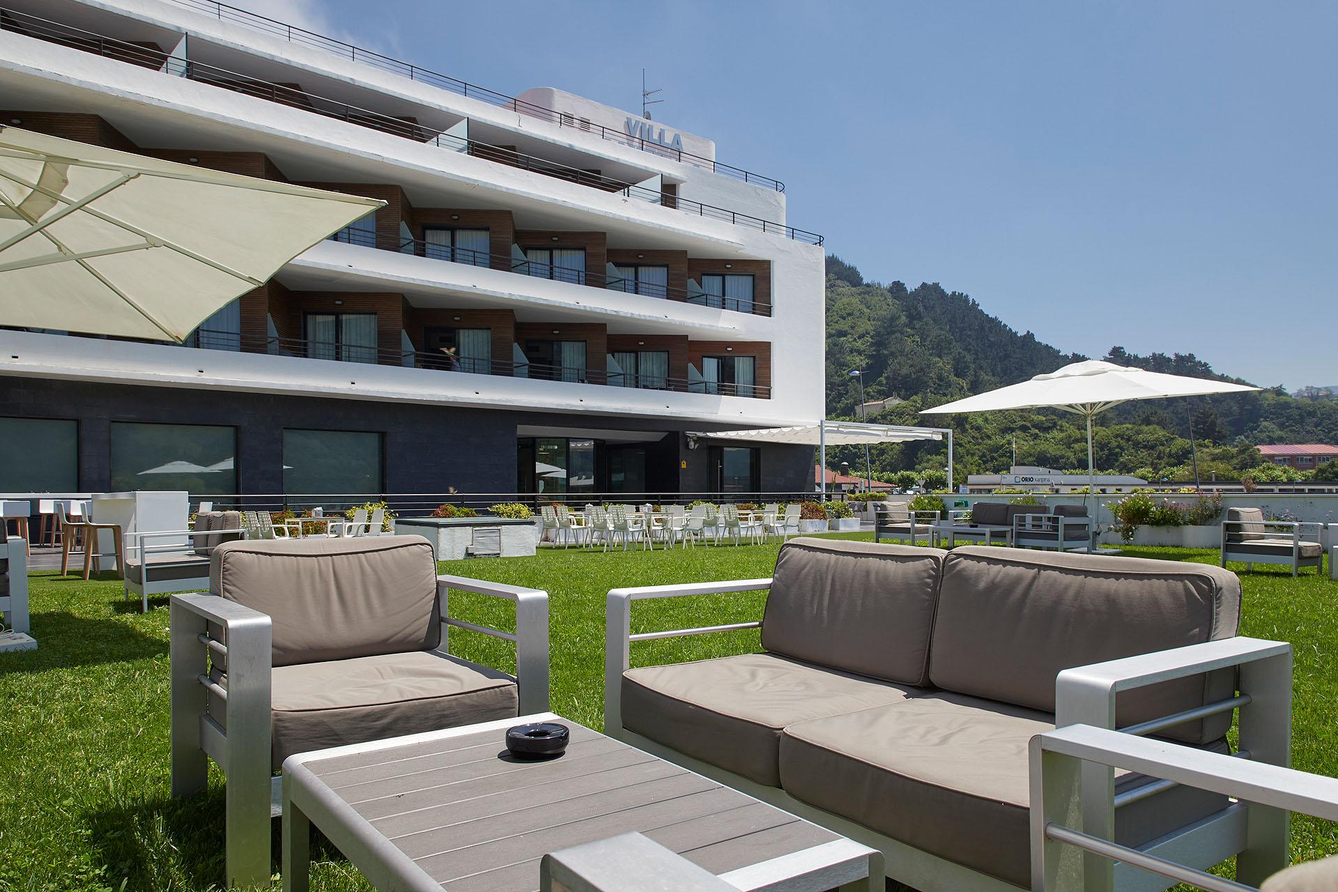 Hotel & Thalasso Villa Antilla - Habitaciones Con Terraza - Thalasso Incluida Orio Eksteriør billede